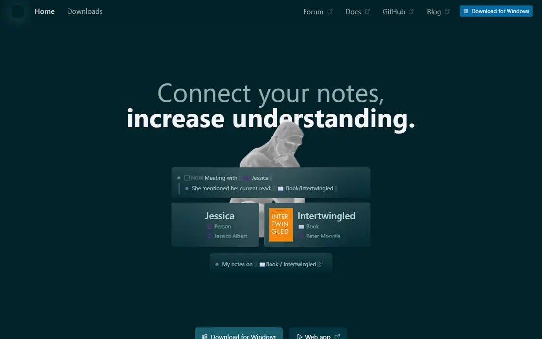 Logseq homepage