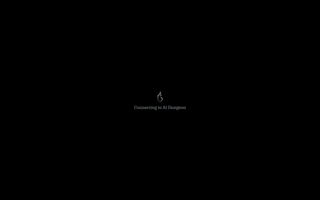 AI Dungeon homepage