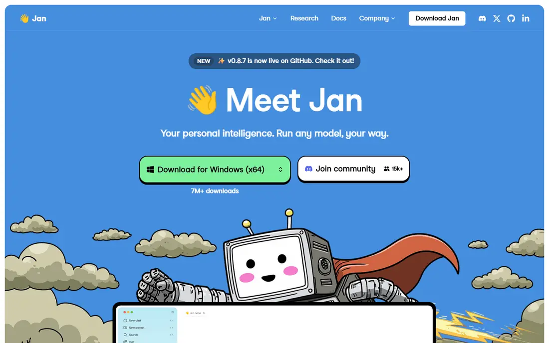 Jan homepage