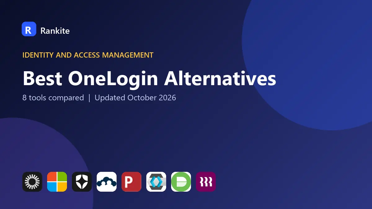 Best OneLogin Alternatives in 2026: 8 Tools Compared