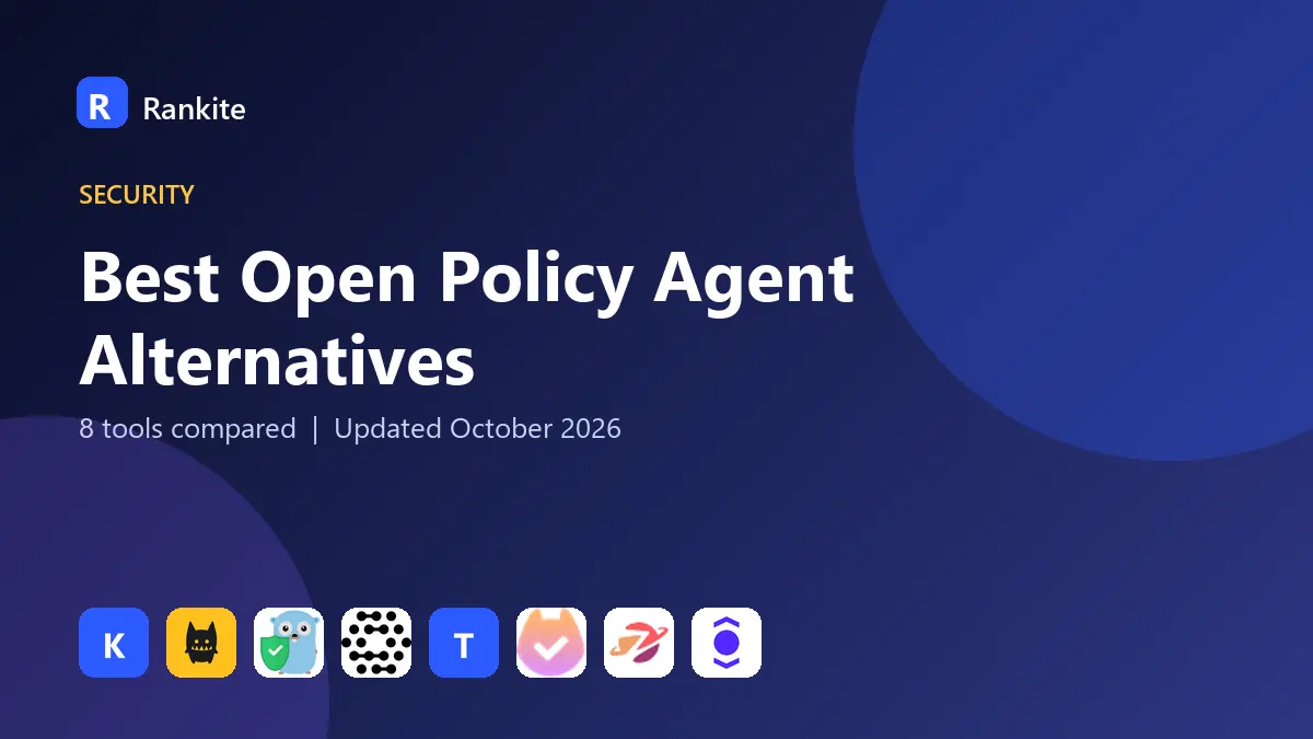 Best Open Policy Agent Alternatives in 2026: 8 Tools Compared