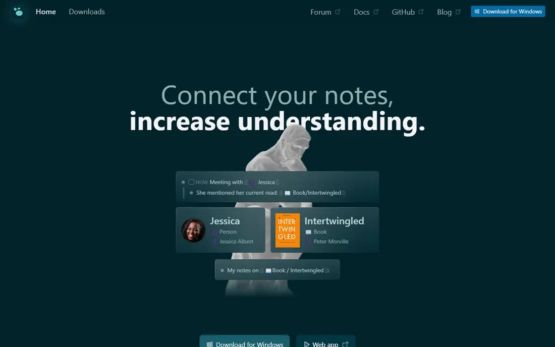 Logseq homepage