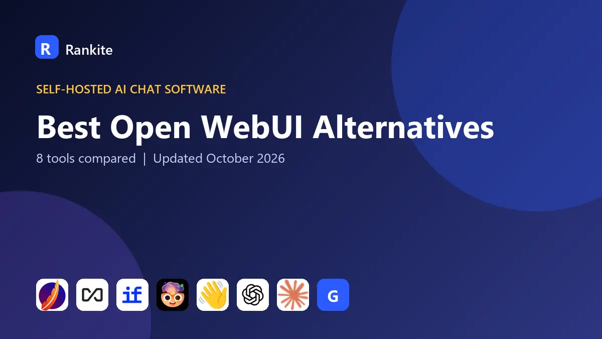 Best Open WebUI Alternatives in 2026: 8 Tools Compared