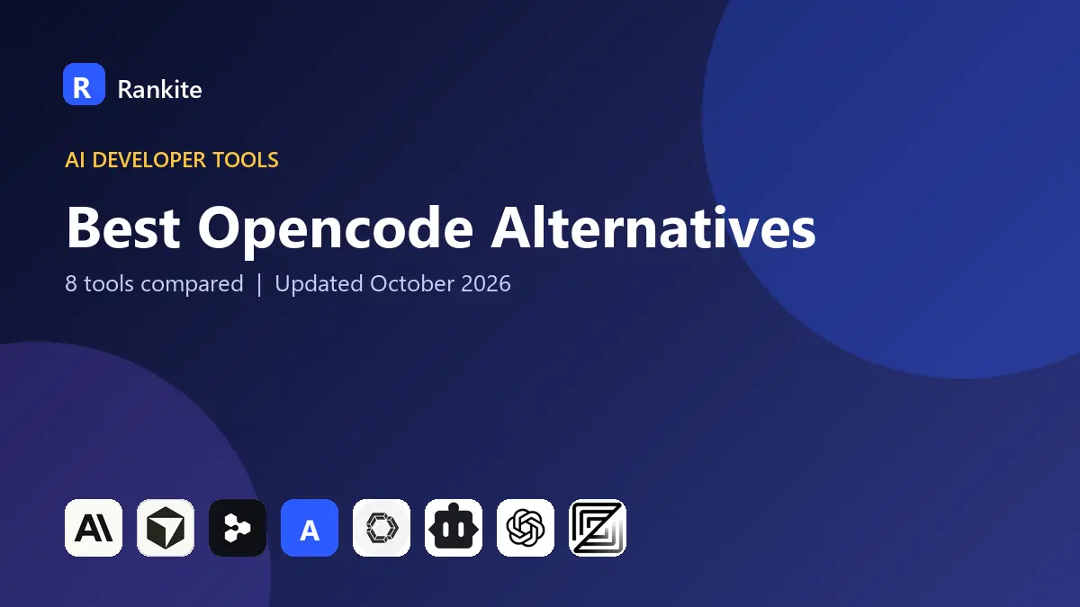 Best Opencode Alternatives in 2026: 8 Tools Compared