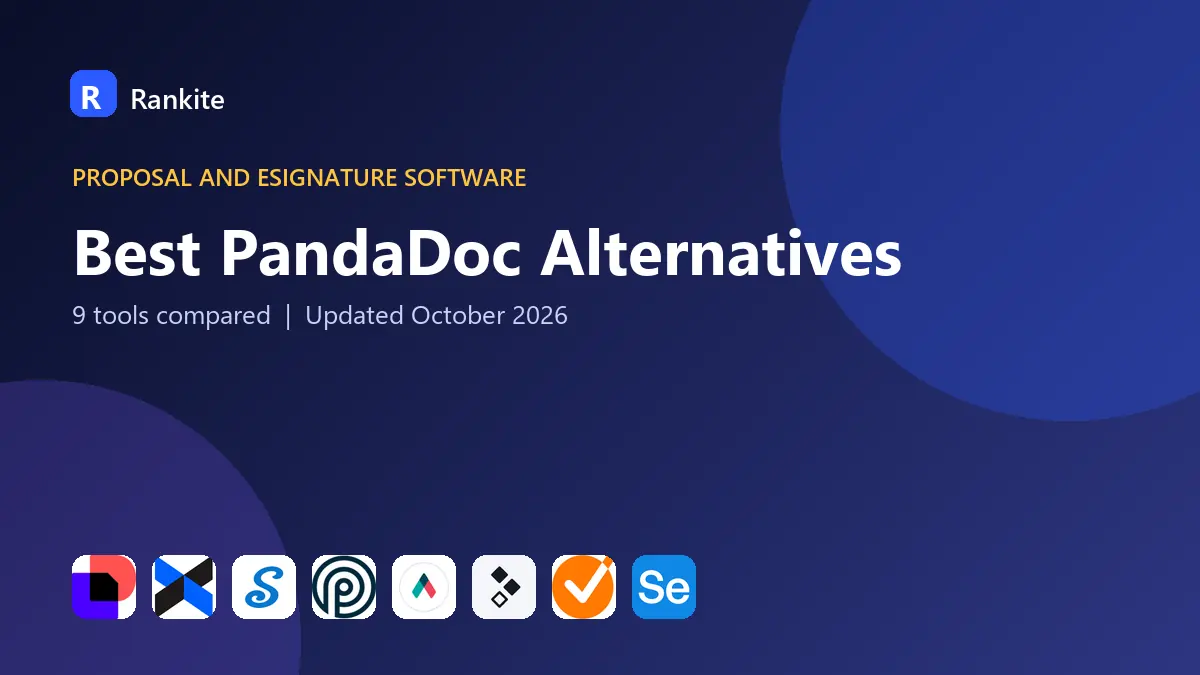 Best PandaDoc Alternatives in 2026: 9 Tools Compared