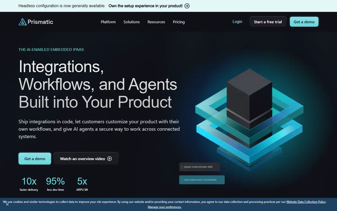 Prismatic homepage