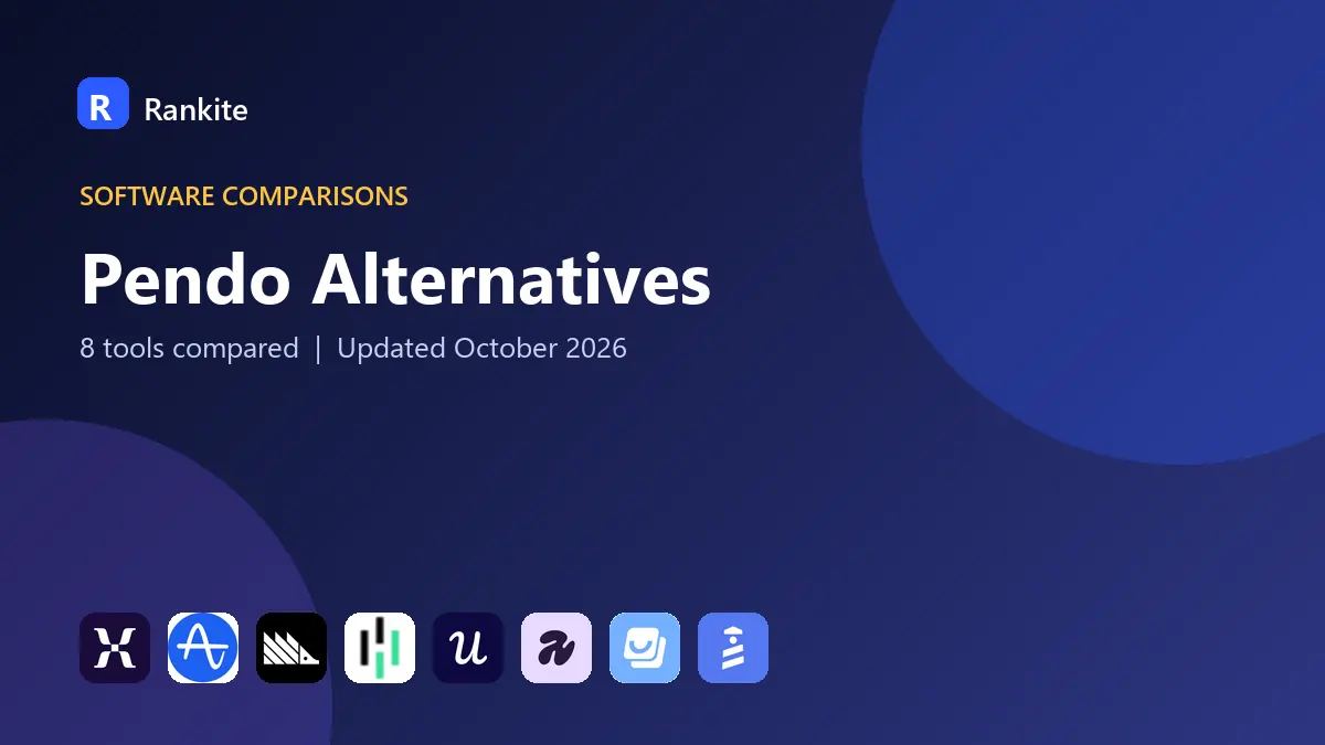 Pendo Alternatives in 2026: 8 Product Tools Compared