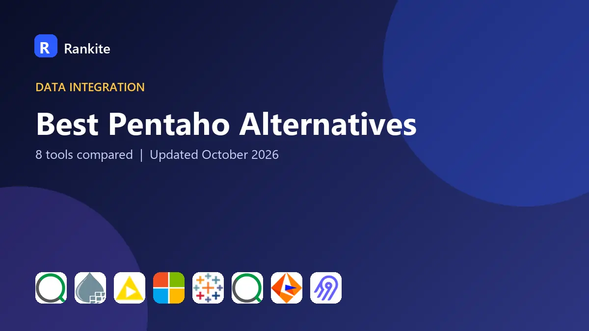Best Pentaho Alternatives in 2026: 8 Tools Compared