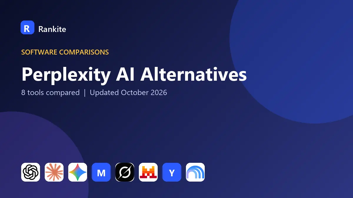 Perplexity AI Alternatives in 2026: 8 Tools Compared