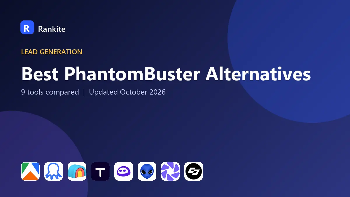 Best PhantomBuster Alternatives in 2026: 9 Tools Compared