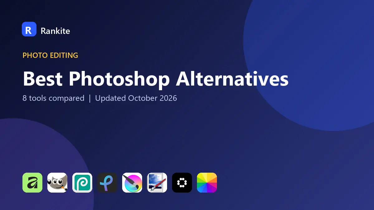 Best Photoshop Alternatives in 2026: 8 Tools Compared