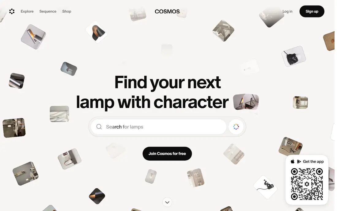 Cosmos homepage
