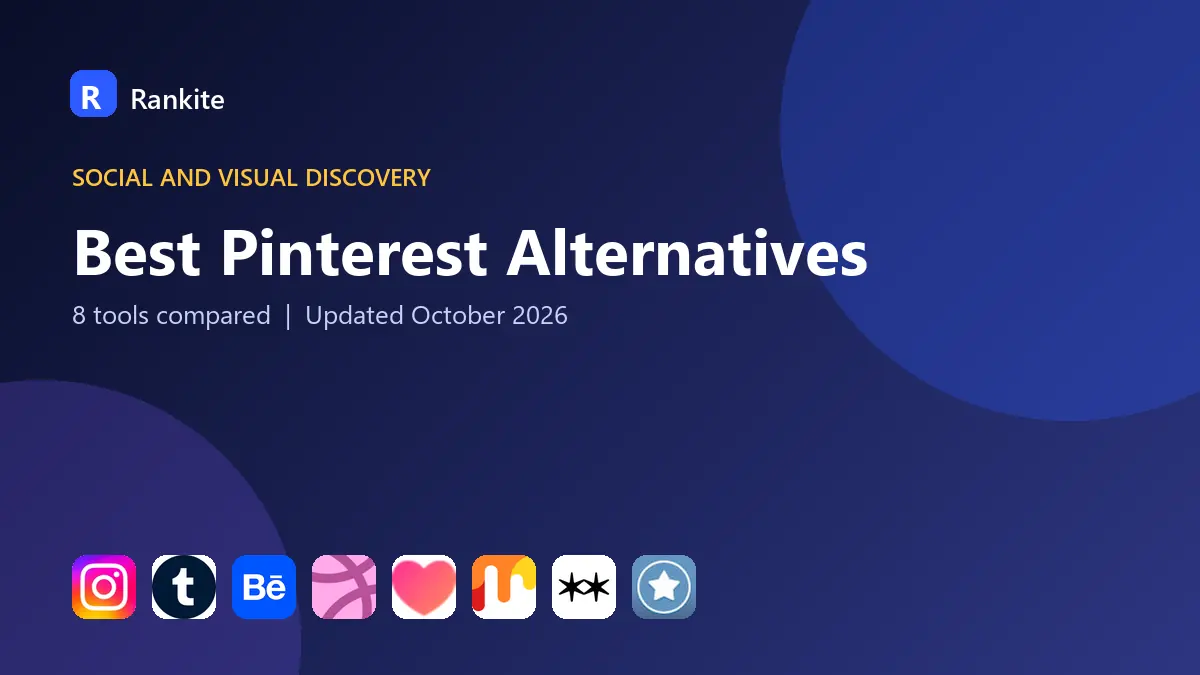Best Pinterest Alternatives in 2026: 8 Tools Compared