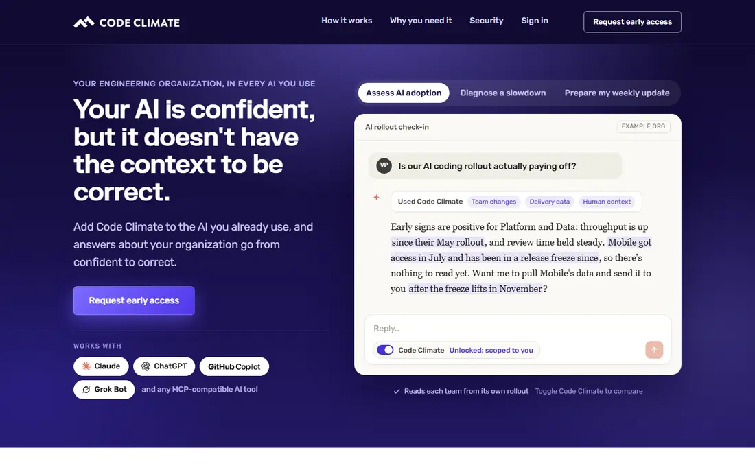 Code Climate Velocity homepage