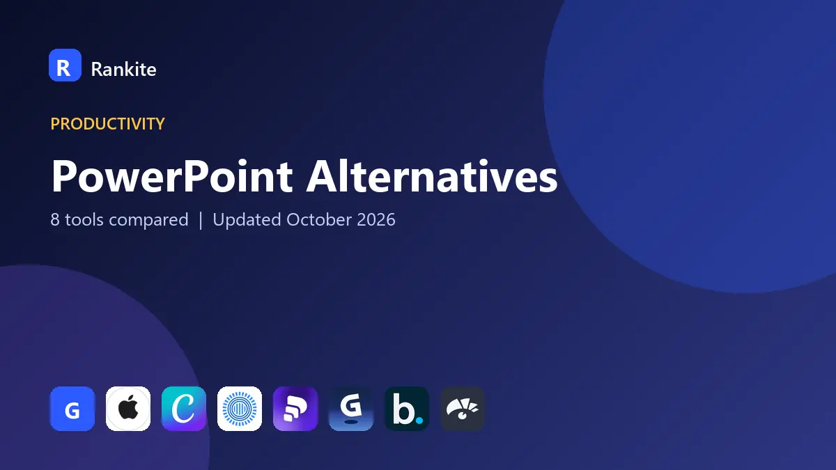 PowerPoint Alternatives in 2026: 8 Tools Compared