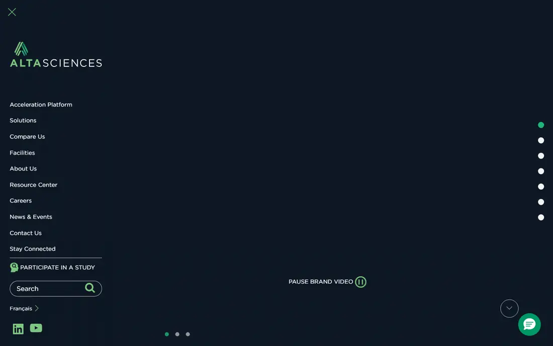 Altasciences homepage