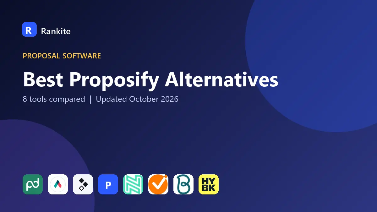 Best Proposify Alternatives in 2026: 8 Tools Compared
