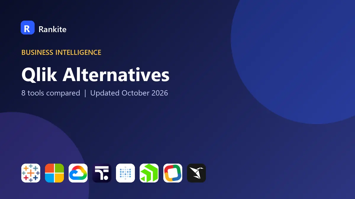 Qlik Alternatives in 2026: 8 Tools Compared