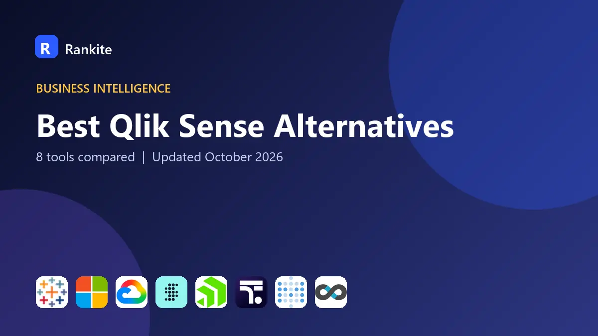 Best Qlik Sense Alternatives in 2026: 8 Tools Compared