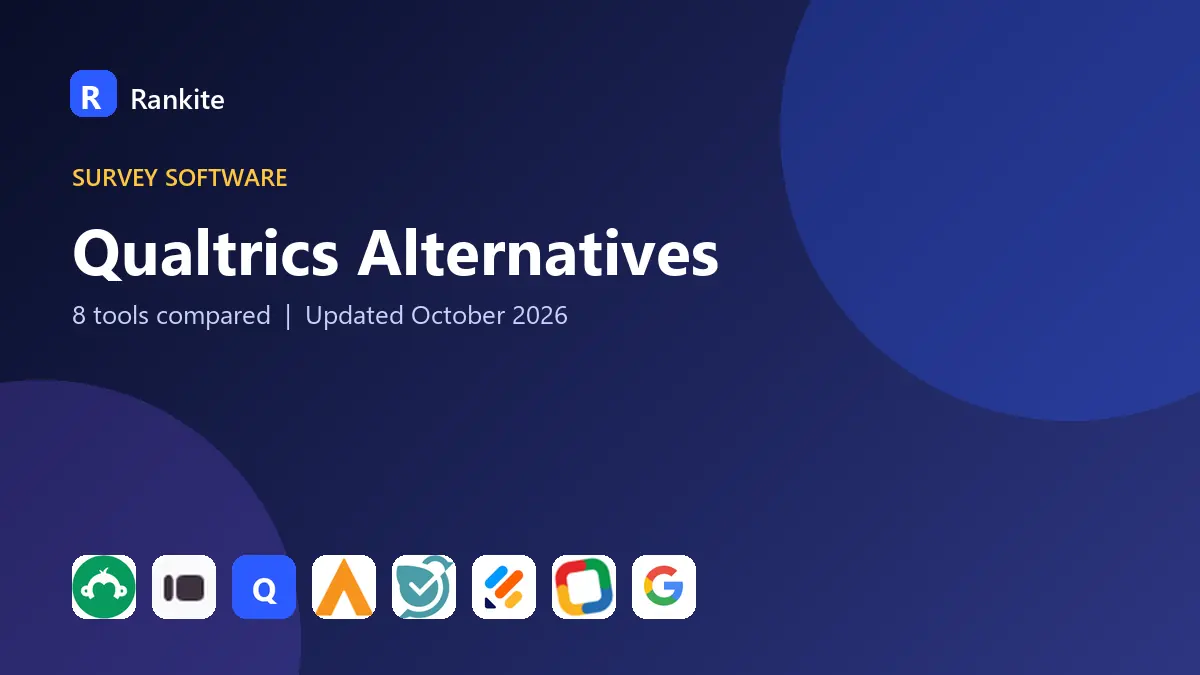 Qualtrics Alternatives in 2026: 8 Tools Compared