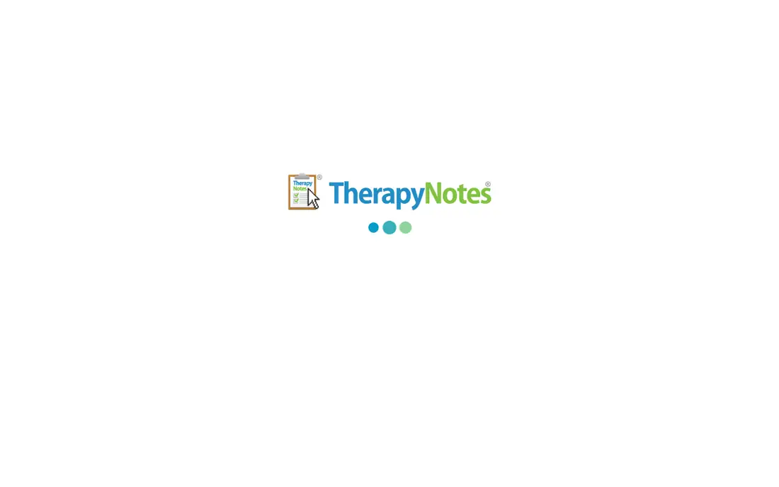 TherapyNotes homepage