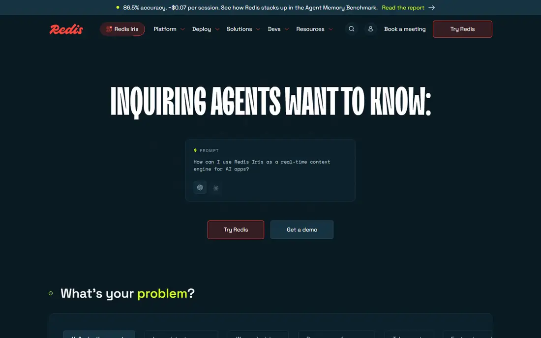 Redis Streams homepage