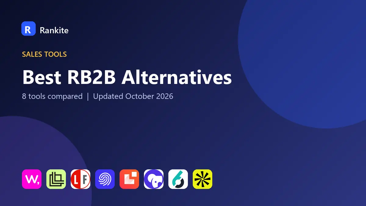 Best RB2B Alternatives in 2026: 8 Tools Compared
