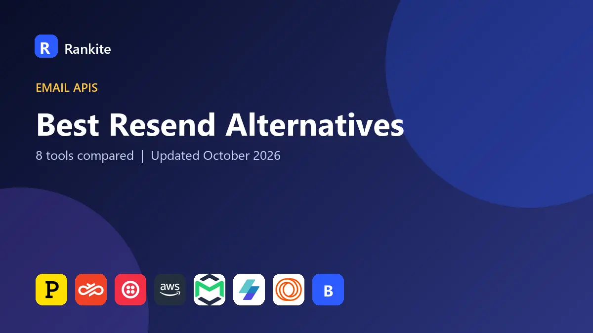 Best Resend Alternatives in 2026: 8 Email APIs Compared