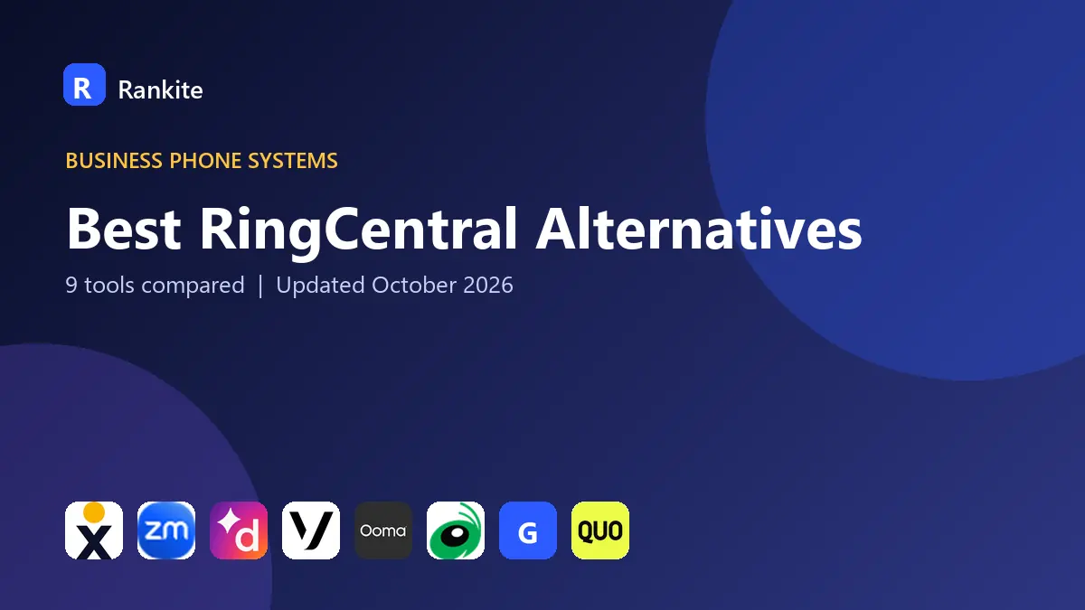 Best RingCentral Alternatives in 2026: 9 Tools Compared