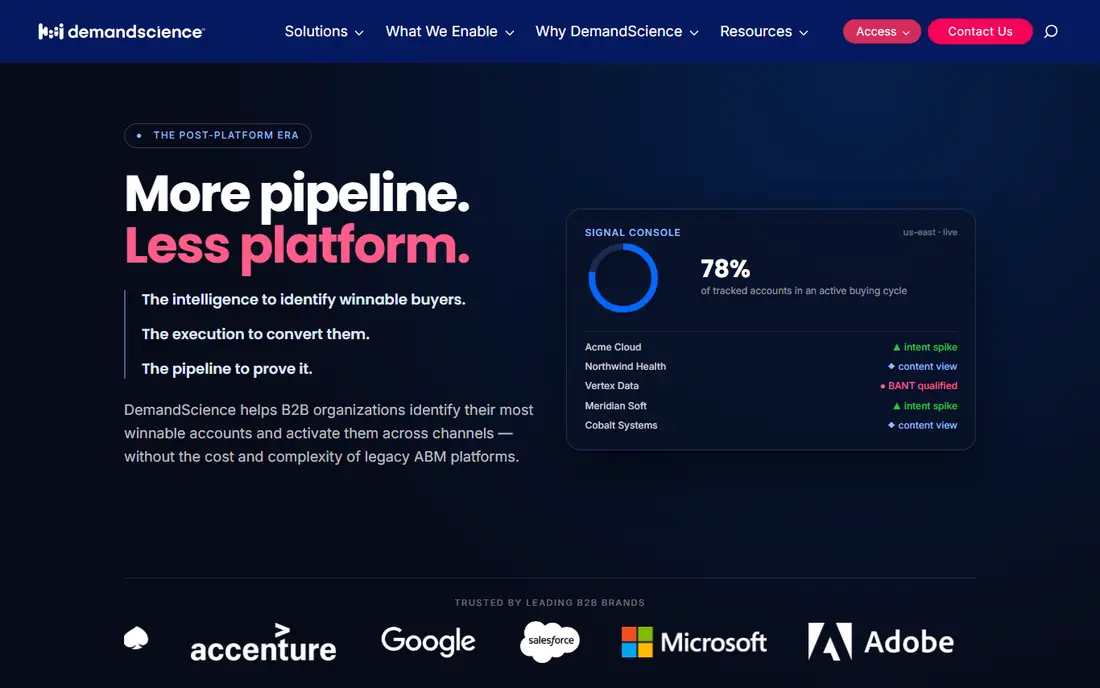 Terminus homepage