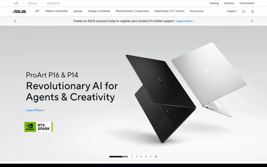 ASUS Tinker Board 2S homepage