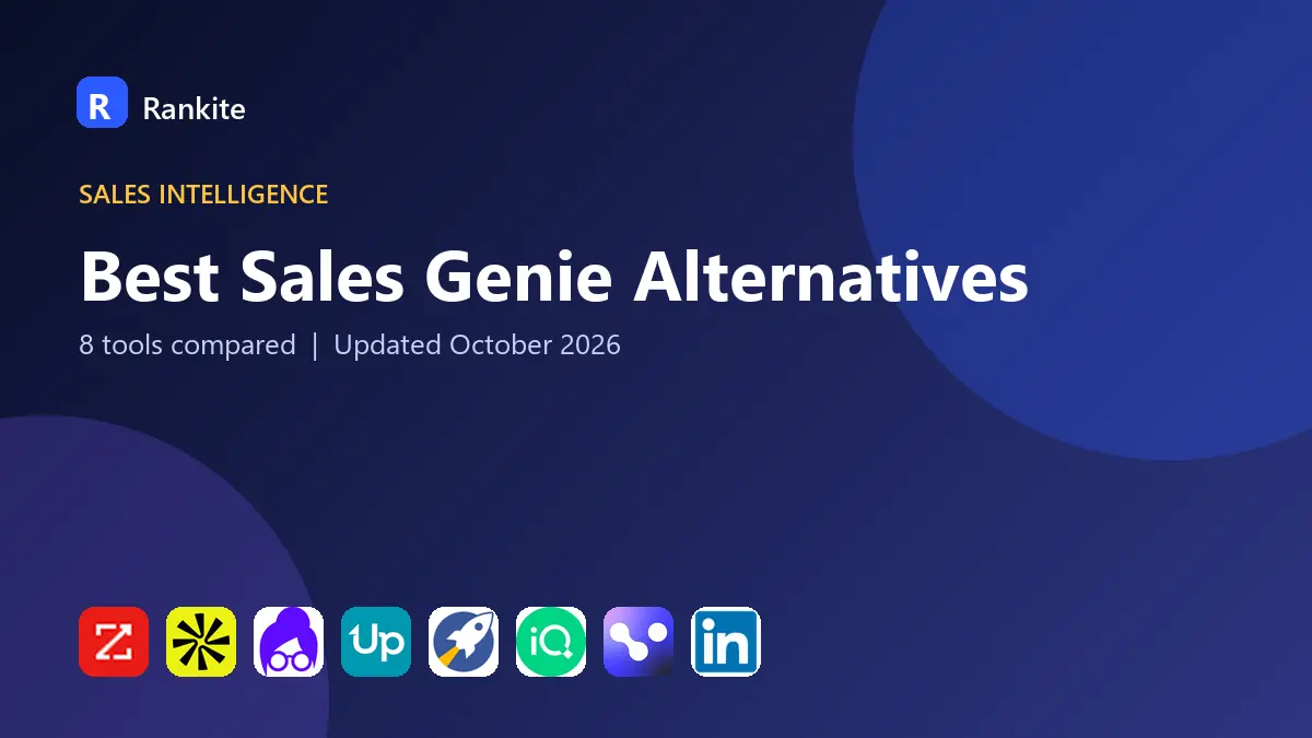 Best Sales Genie Alternatives in 2026: 8 Tools Compared