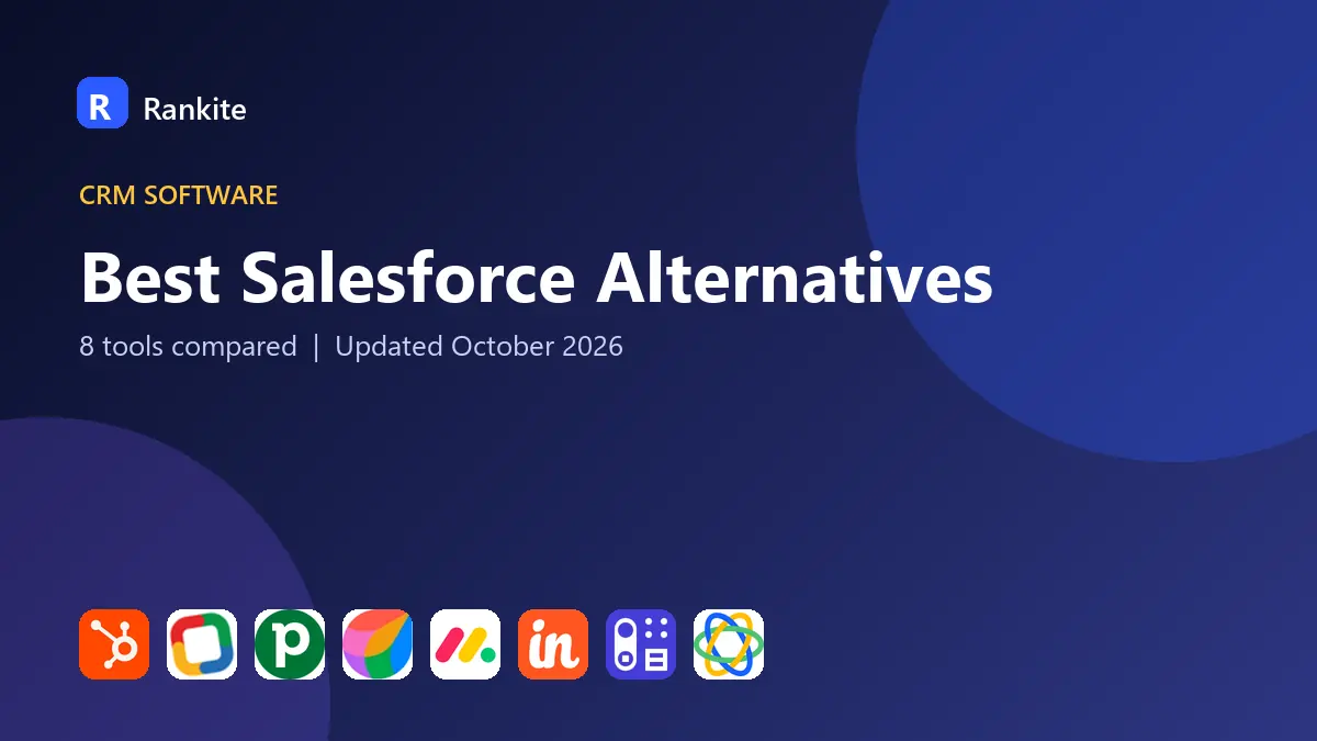 Best Salesforce Alternatives in 2026: 8 Tools Compared