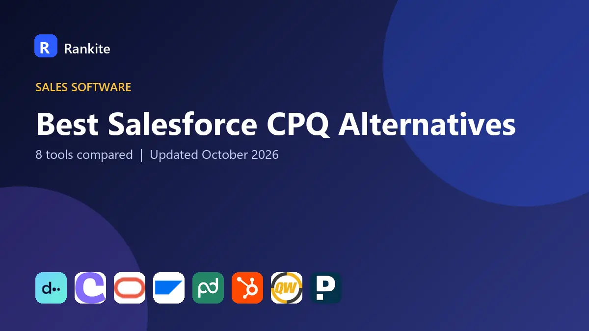 Best Salesforce CPQ Alternatives in 2026: 8 Tools Compared