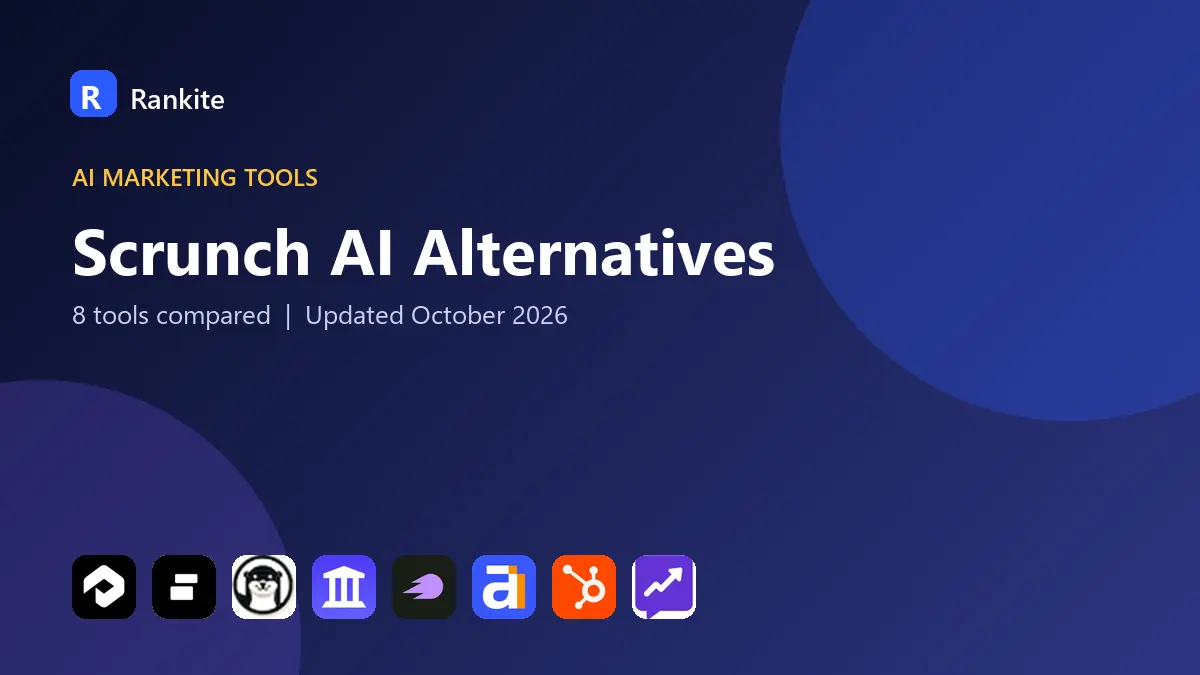 Scrunch AI Alternatives in 2026: 8 Tools Compared