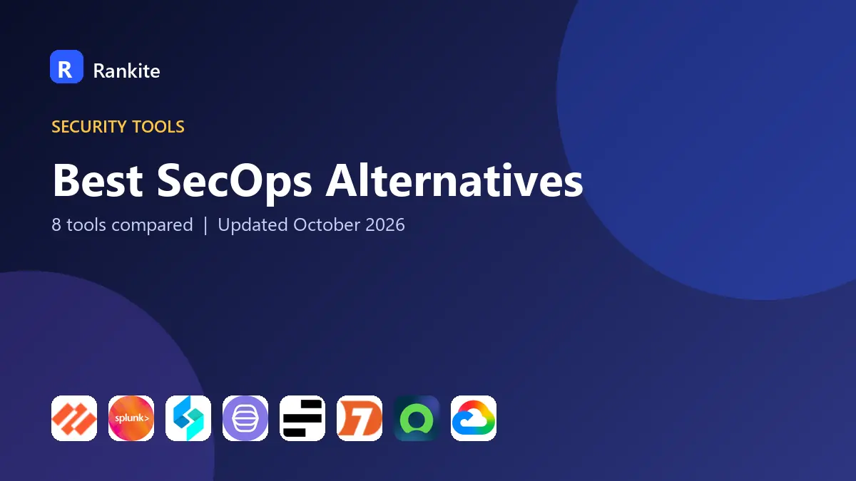 Best SecOps Alternatives in 2026: 8 Tools Compared