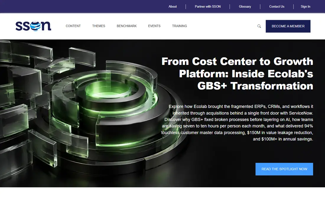 Name a global process owner homepage