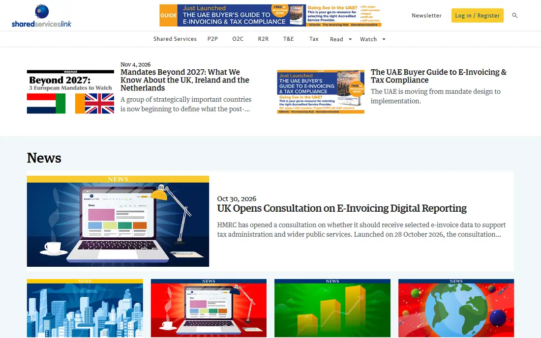 Publish a service catalogue with SLAs homepage