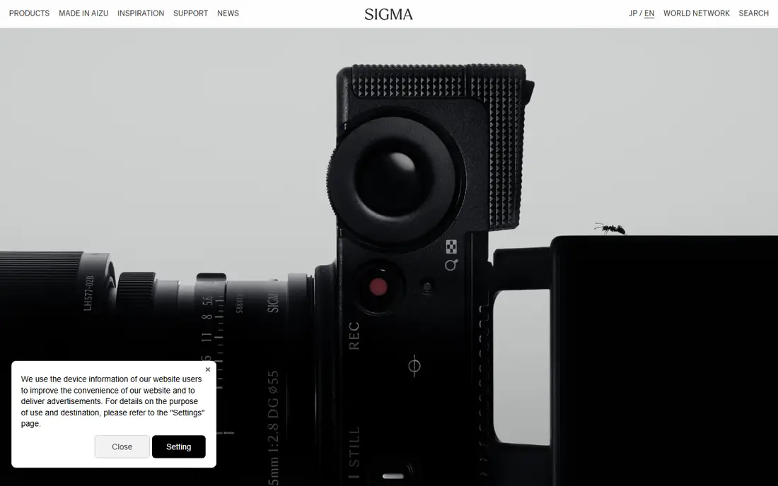 Sigma sd Quattro homepage
