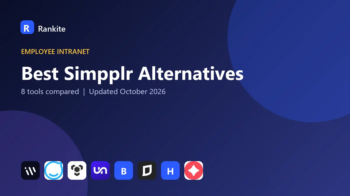 Best Simpplr Alternatives in 2026: 8 Tools Compared