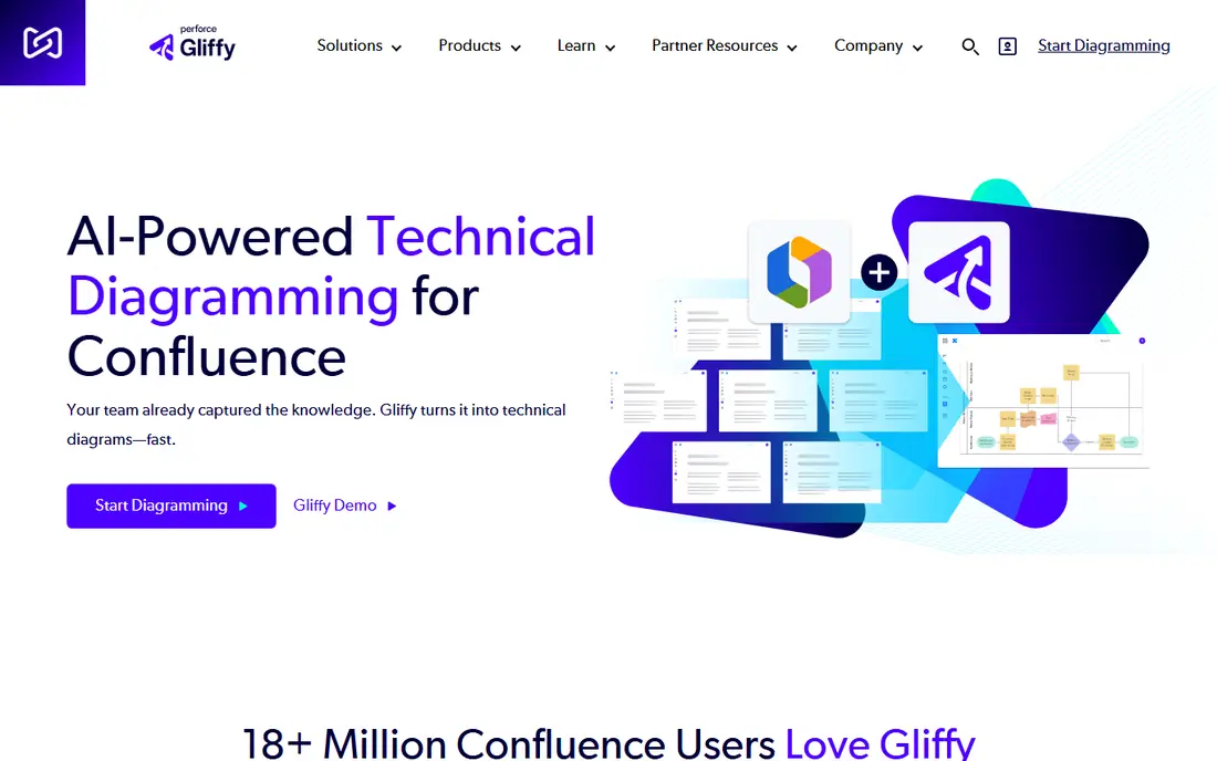 Gliffy homepage