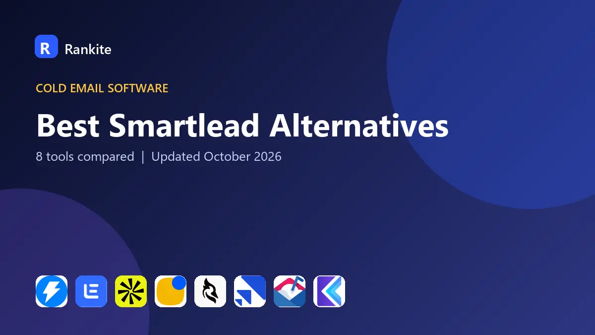 Best Smartlead Alternatives in 2026: 8 Tools Compared