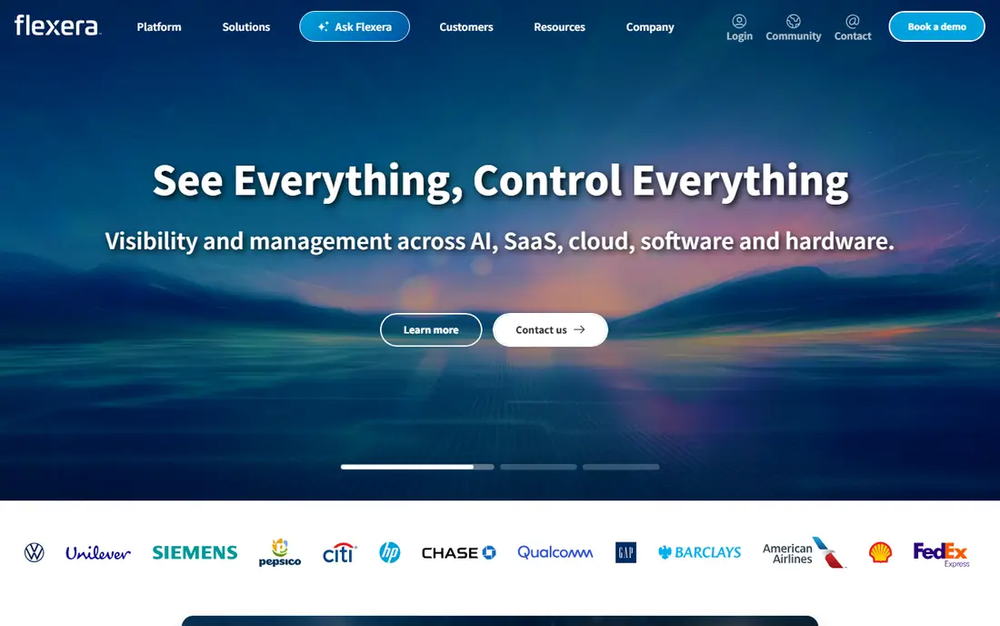 Optimize licenses on usage data homepage