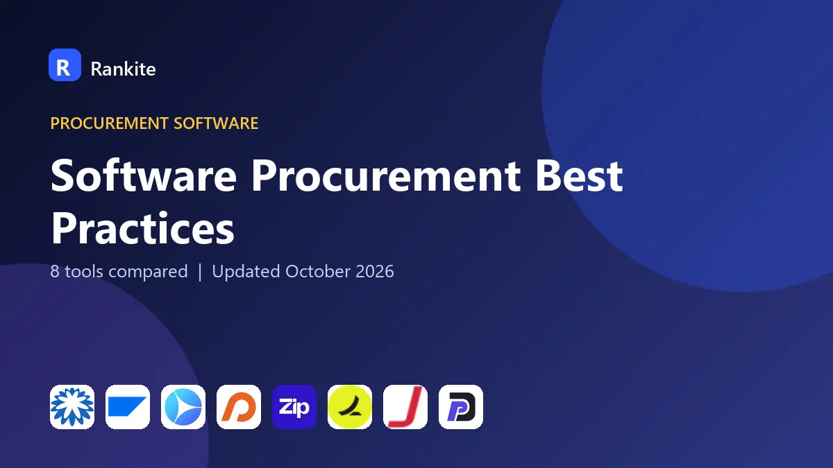 Software Procurement Best Practices in 2026: 8 Tools Compared