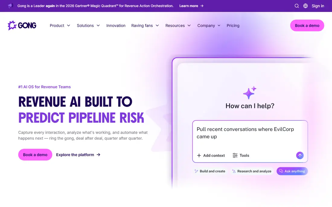 Run discovery before the demo homepage