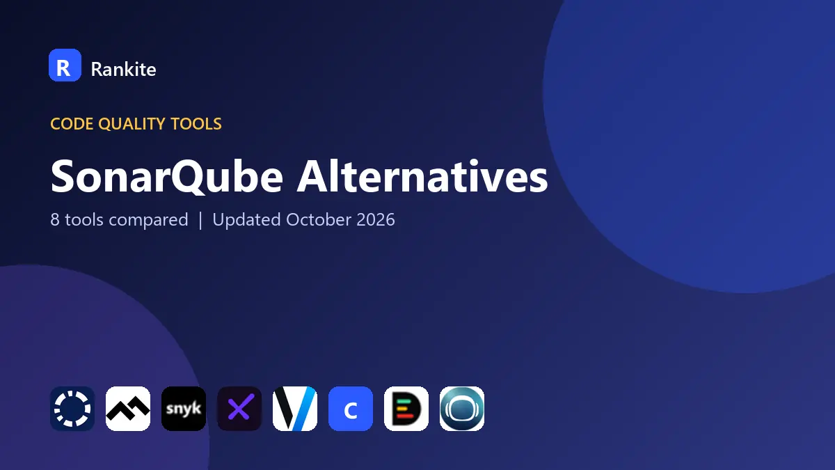 SonarQube Alternatives in 2026: 8 Tools Compared