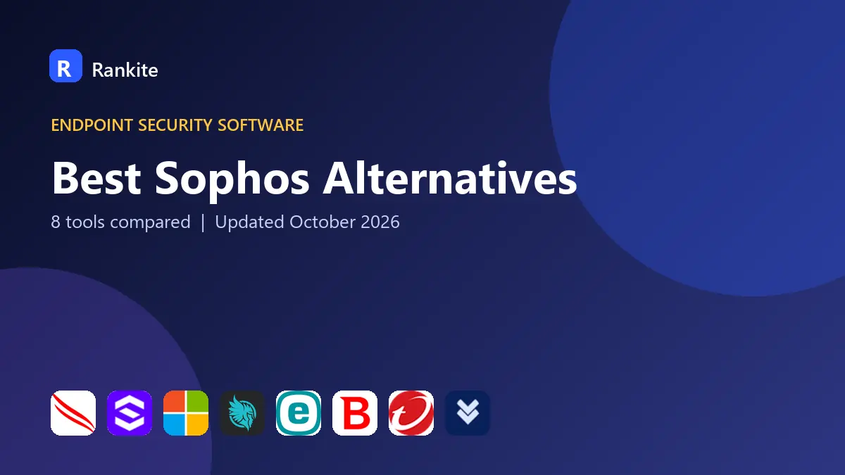 Best Sophos Alternatives in 2026: 8 Tools Compared