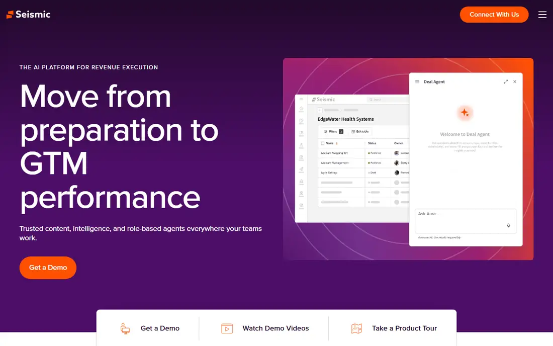 Seismic homepage