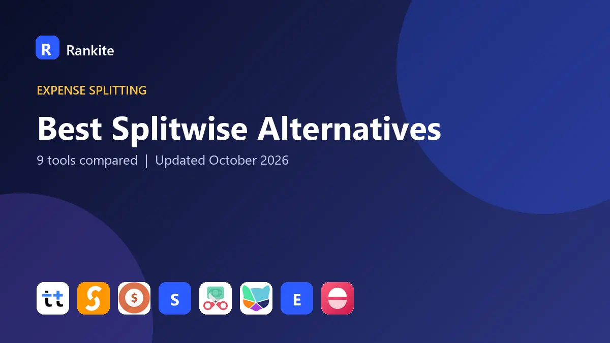 Best Splitwise Alternatives in 2026: 9 Tools Compared