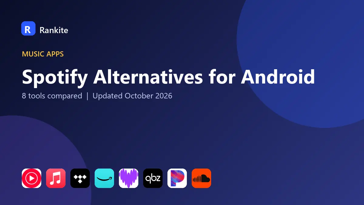 Spotify Alternatives for Android in 2026: 8 Tools Compared